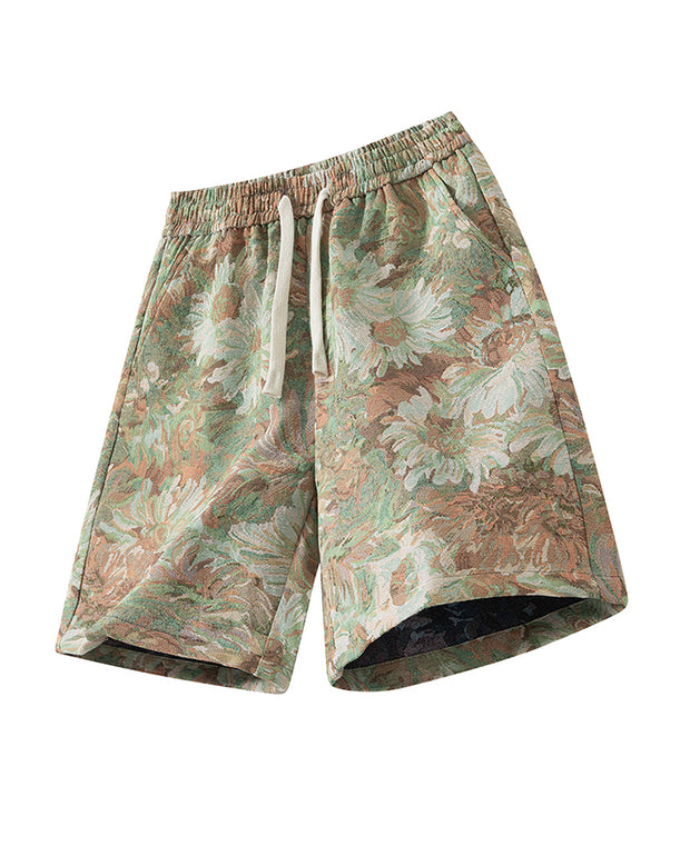 IMPRESSIONISM WOVEN SHORTS